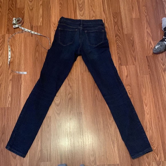 Women’s old navy original mid rise jeans in size 00, dark blue colour - Picture 2 of 5